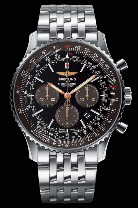 bracelet montre breitling cuir|montre de luxe breitling.